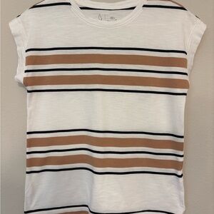 Joie White Pima Cotton Tee